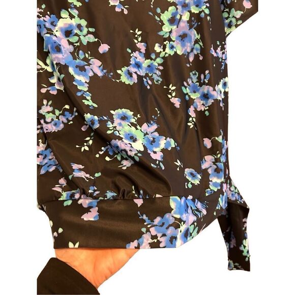 Swimsuits for all Swim Women’s Size 8 Swimsuit Top Only Floral Print Side Tie - Picture 5 of 11